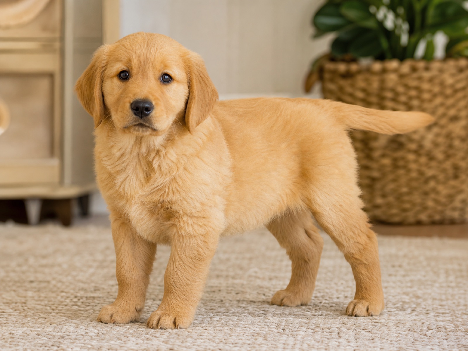Sunny — Gold Golden Retriever Puppy